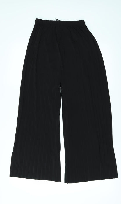 Womens UK Size 34 in Preworn Regular Fit  Black Trousers