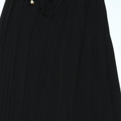 Womens UK Size 34 in Preworn Regular Fit  Black Trousers
