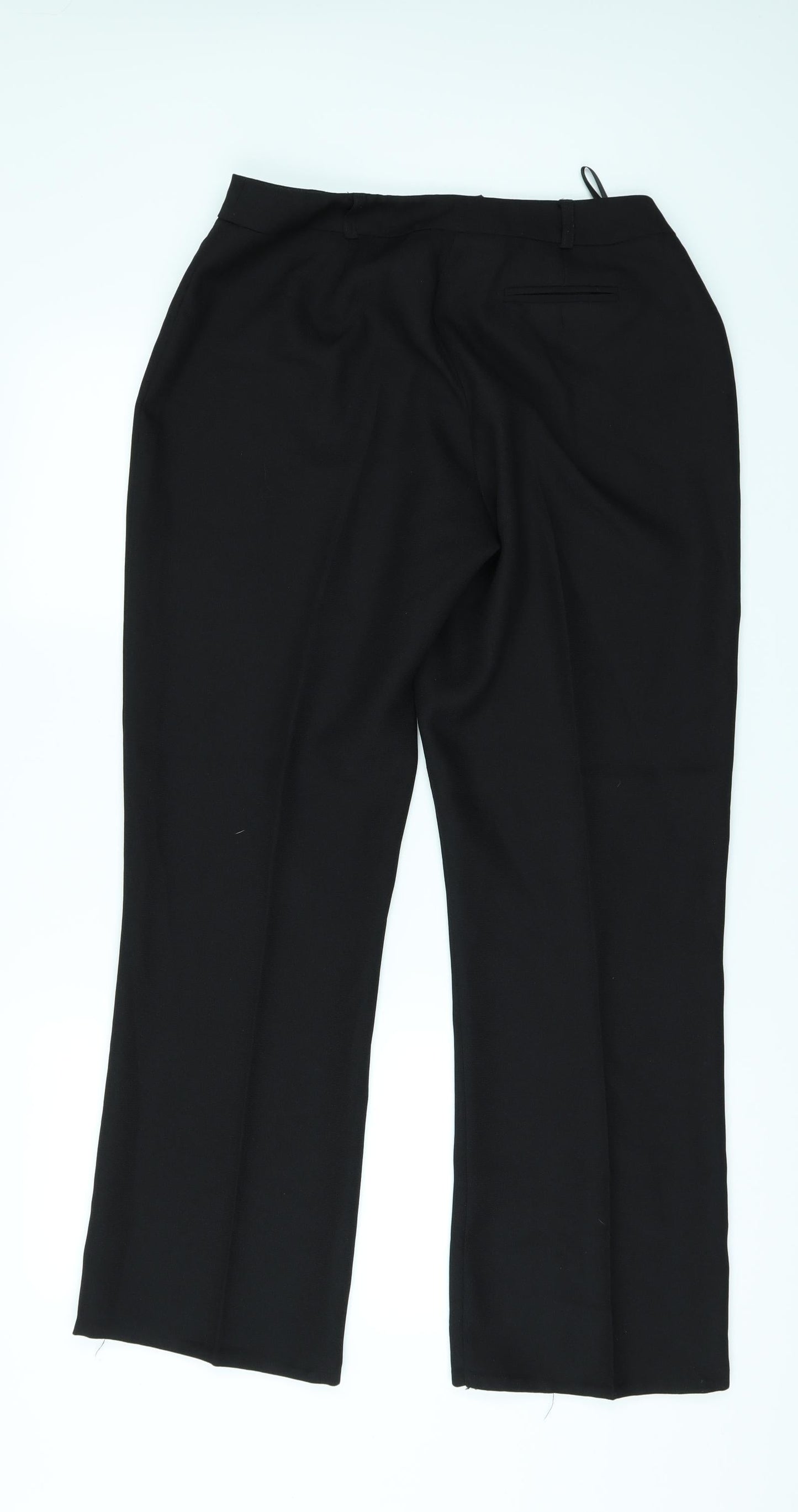 OPUS Womens Black   Trousers  Size 12 L29 in