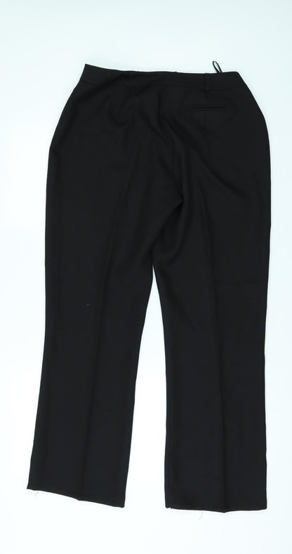 OPUS Womens Black   Trousers  Size 12 L29 in