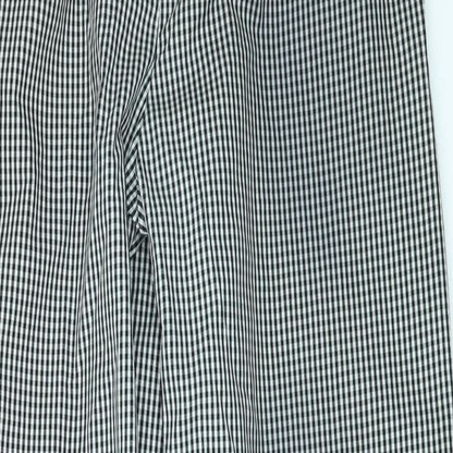 tibard ltd Mens Black Check  Trousers  Size M L31 in - Chefswear
