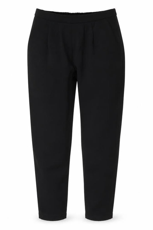 Womens UK Size 10 Debenhams Regular Fit  Black Trousers