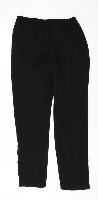 Debenhams Womens Black   Trousers  Size 10 L29 in