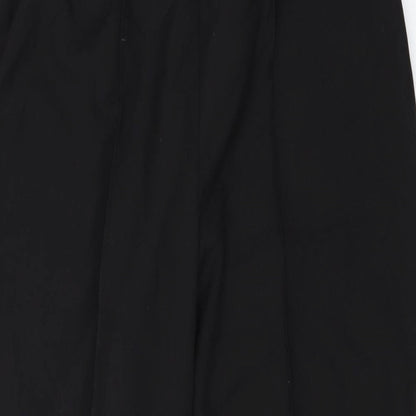 Preworn Womens Black   Trousers  Size 10 L25 in