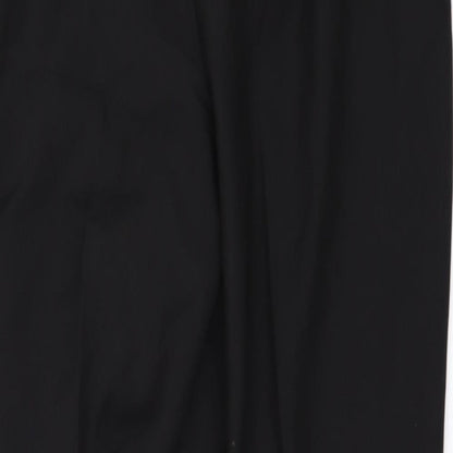 Preworn Womens Black   Trousers  Size 10 L25 in