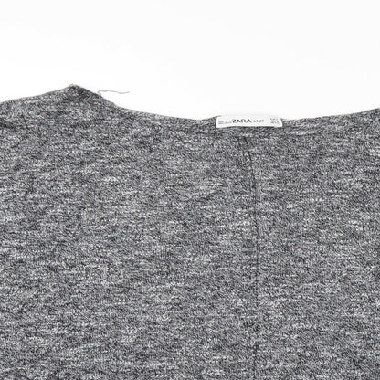 Zara Womens Grey   Pullover Jumper Size M
