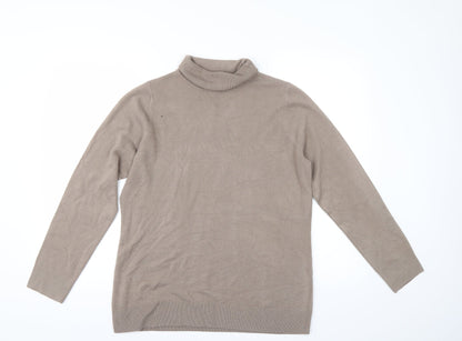 Bonmarché Womens Beige Pullover Jumper Size S