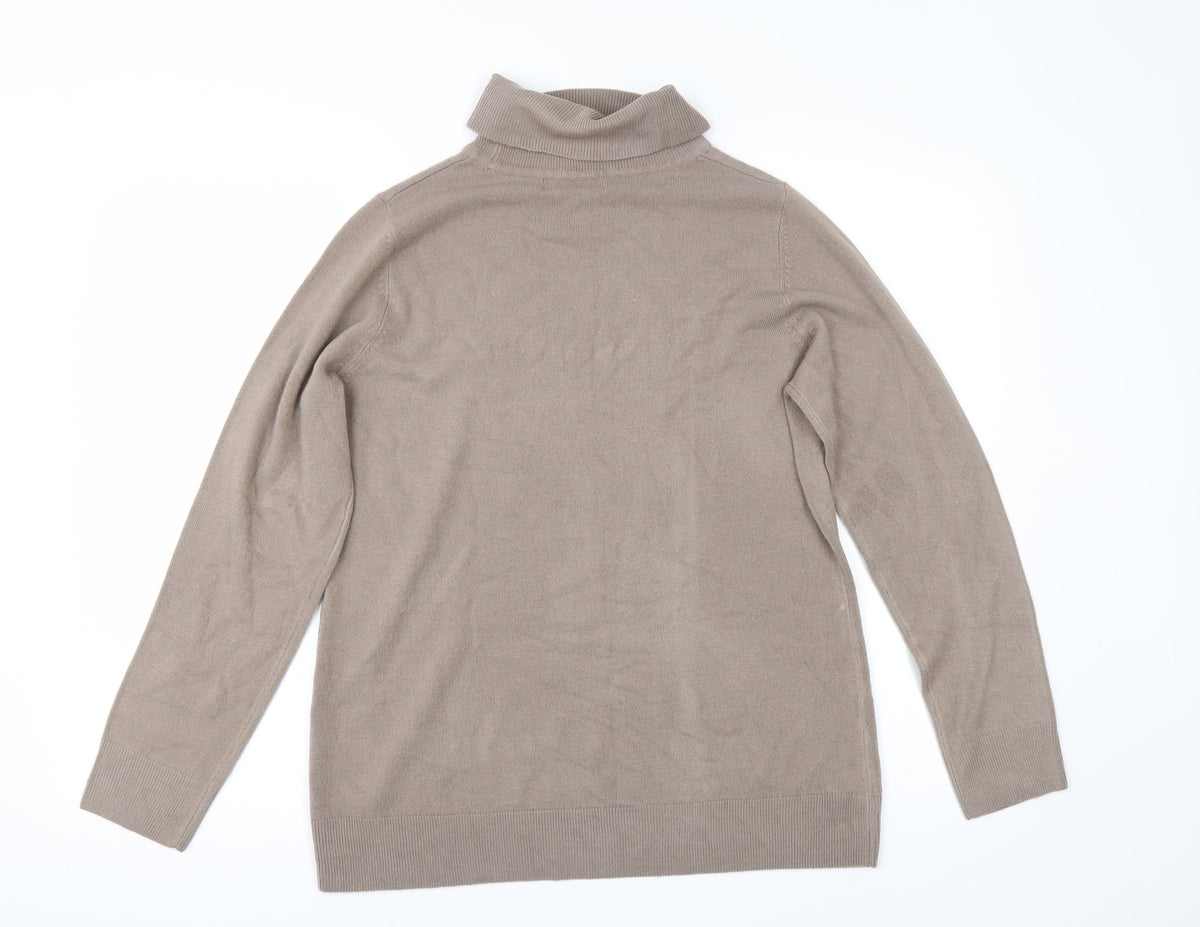 Bonmarché Womens Beige Pullover Jumper Size S
