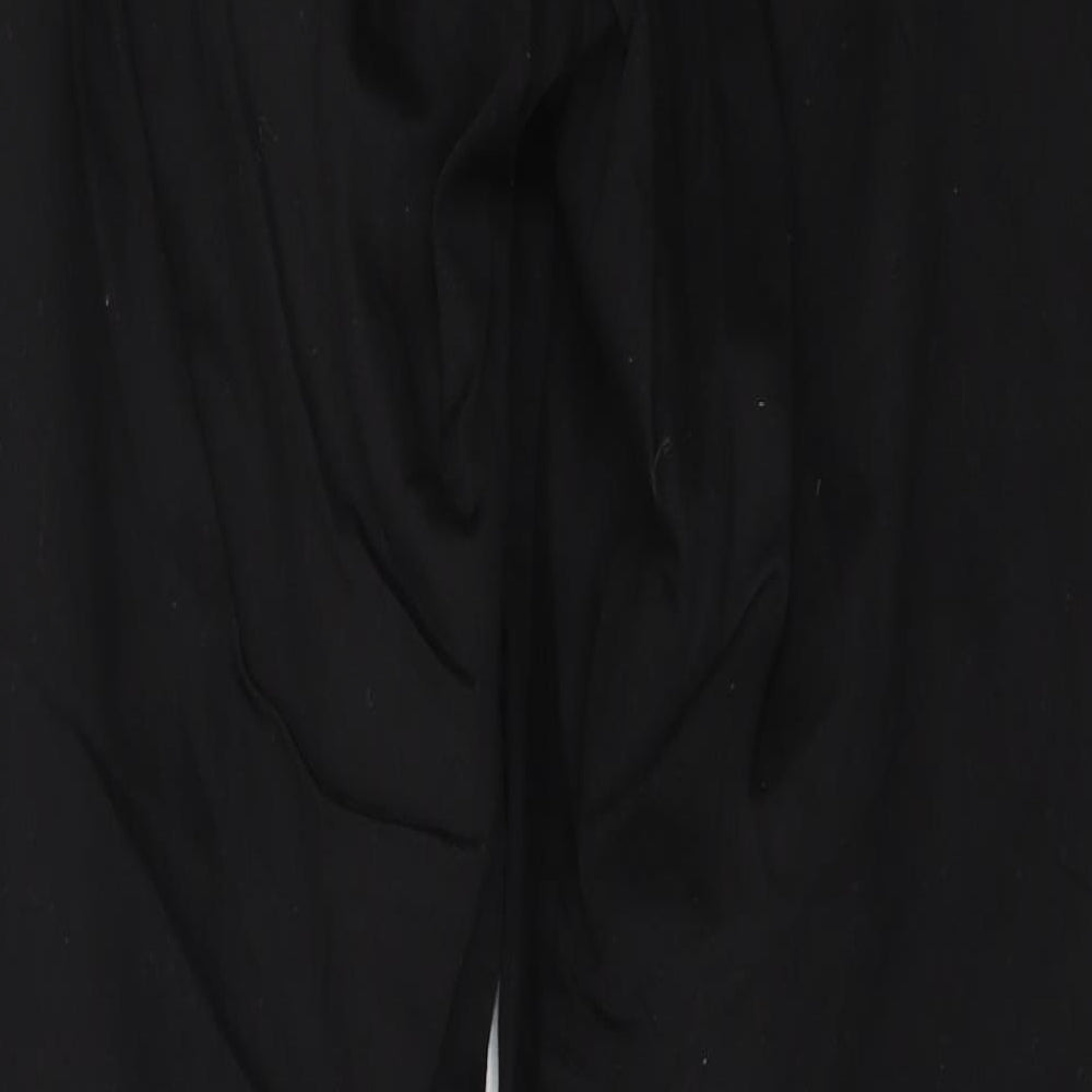 Womens UK Size 10 Linea Regular Fit  Black Trousers