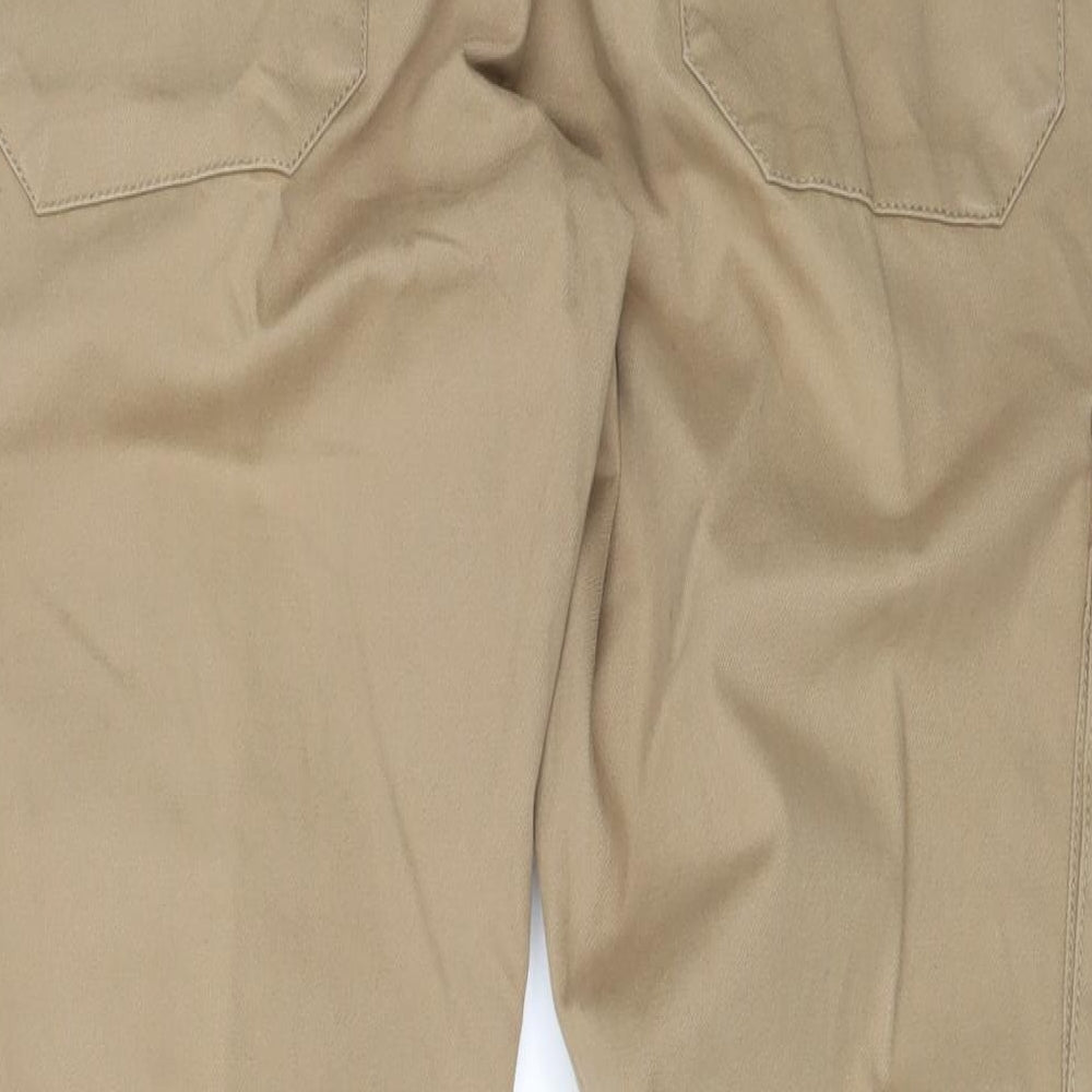 MNG Jeans Mens Beige  Denim Straight Jeans Size 36 in L28 in - Side Pockets