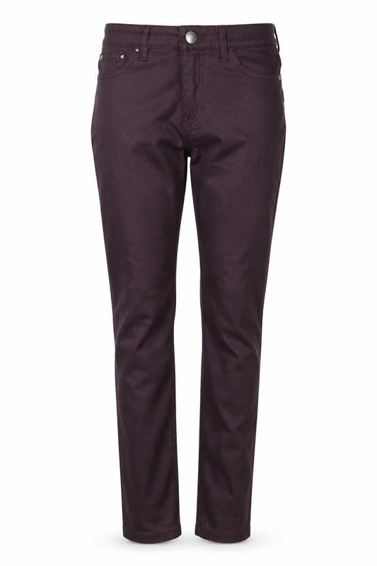 Womens UK Size 6 F&F Regular Fit  Red Trousers