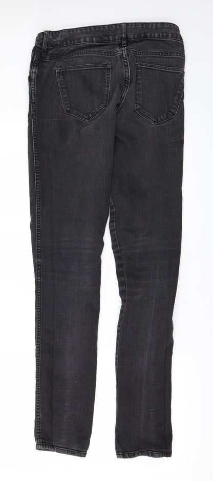 Womens UK Size 30 in H&M Regular Fit Skinny Beige Jeans