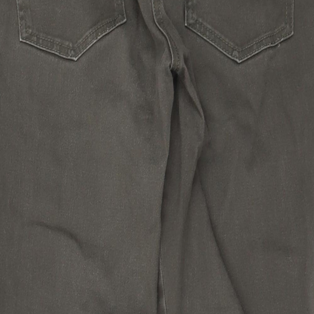 Debenhams Womens Green  Denim Cropped Jeans Size 10 L25 in