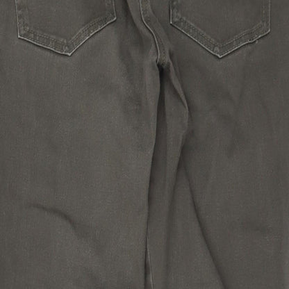 Debenhams Womens Green  Denim Cropped Jeans Size 10 L25 in