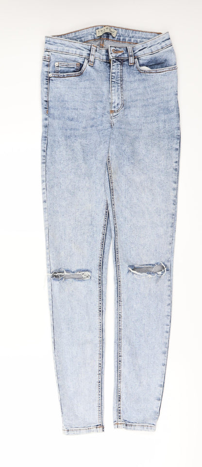 Denim & Co. Womens Blue  Denim Skinny Jeans Size 8 L29 in