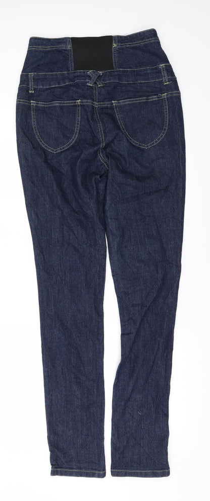 Womens UK Size 28 in Pieces Regular Fit Skinny Blue Jeans