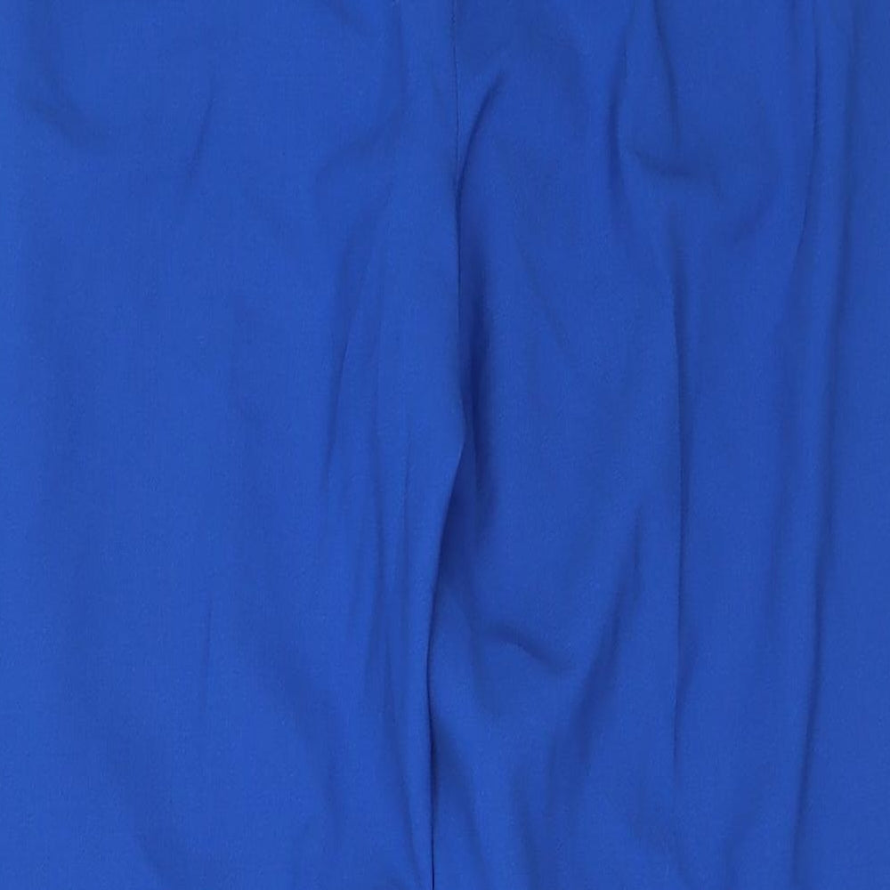 danced in a drss Womens Blue   Cropped Trousers Size 12 L24 in
