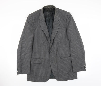 Mens UK Size 40 House of Fraser Regular Grey Suit Jacket