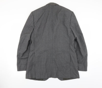 Mens UK Size 40 House of Fraser Regular Grey Suit Jacket
