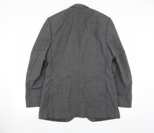 Mens UK Size 40 House of Fraser Regular Grey Suit Jacket