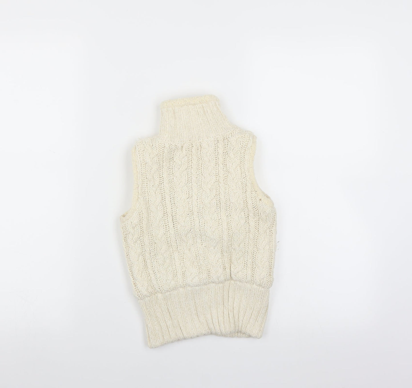 Jillian's Closet Girls Ivory   Full Zip Jumper Size 4 Years  - Bodywarmer