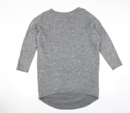 Preworn Womens Grey   Jumper Dress  Size M