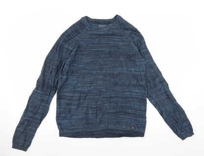 Blend Mens Blue   Pullover Jumper Size M