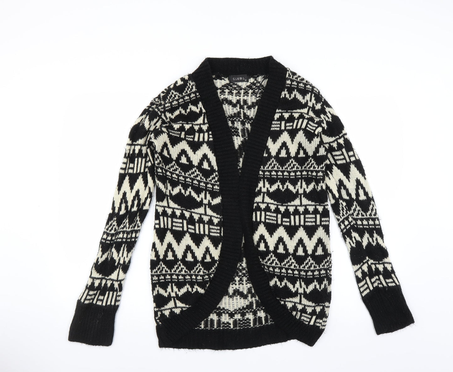 Club L Womens Beige   Cardigan Jumper Size M