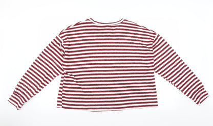 love to lounge Womens Red Striped  Top Pyjama Top Size XL  - Harry Potter