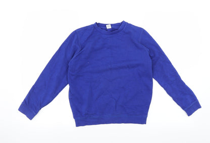 Sainsburys Boys Blue   Pullover Sweatshirt Size 9 Years