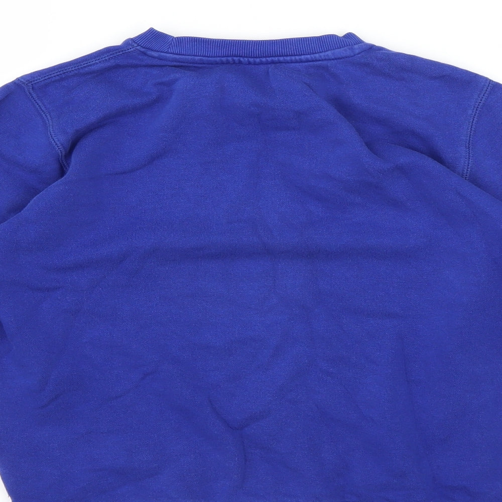 Sainsburys Boys Blue   Pullover Sweatshirt Size 9 Years