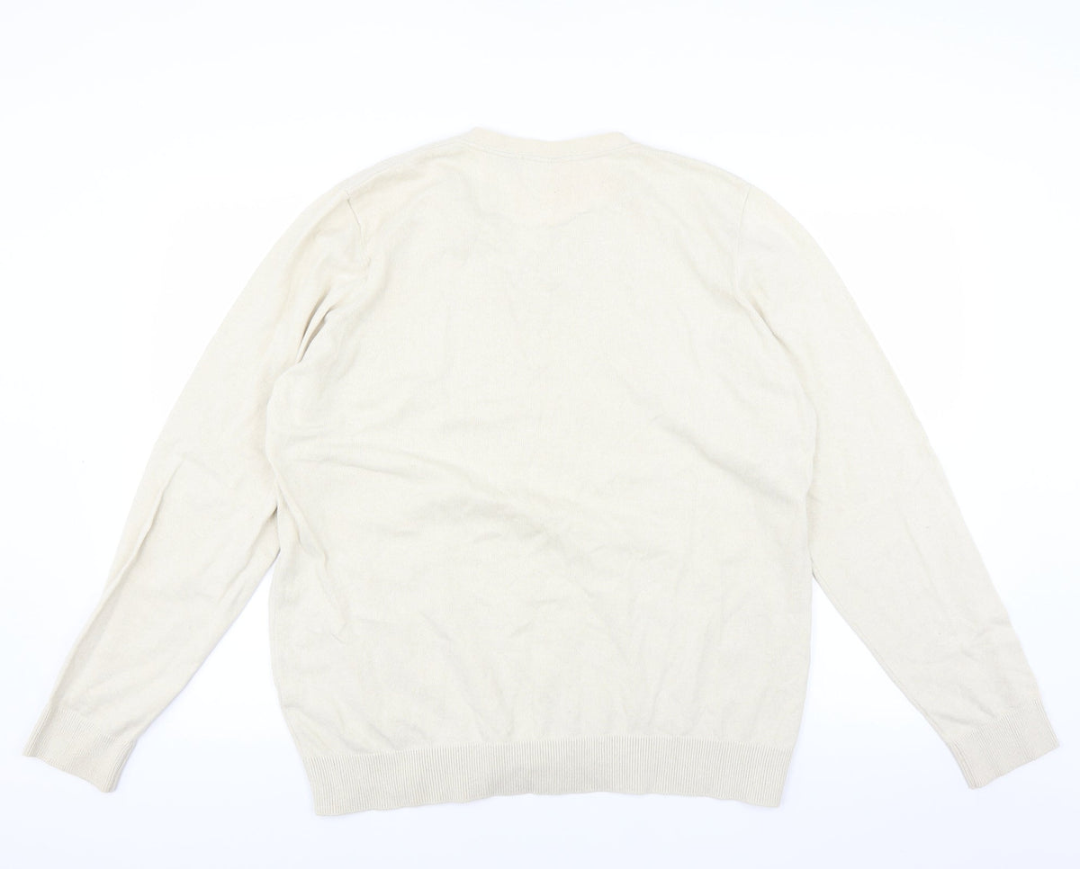 Topman Womens Beige   Pullover Jumper Size XL