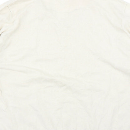 Topman Womens Beige   Pullover Jumper Size XL