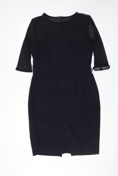 NEXT Womens Blue   Sheath  Size 14