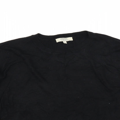 Papaya Womens Black   Pullover Jumper Size S