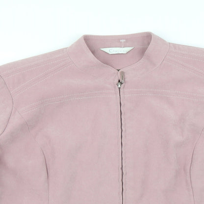 Classics Womens Pink   Jacket Suit Jacket Size 20