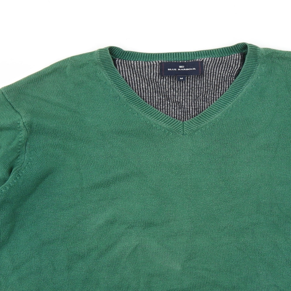 Marks & Spencer Womens Green   Pullover Jumper Size M