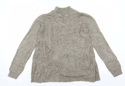 H&M Womens Beige   Cardigan Jumper Size M
