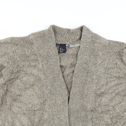 H&M Womens Beige   Cardigan Jumper Size M