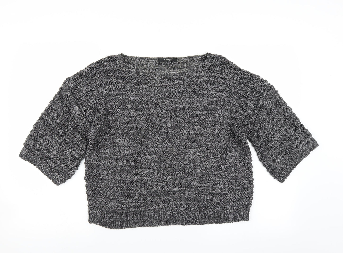 George Womens Grey   Pullover Jumper Size 14