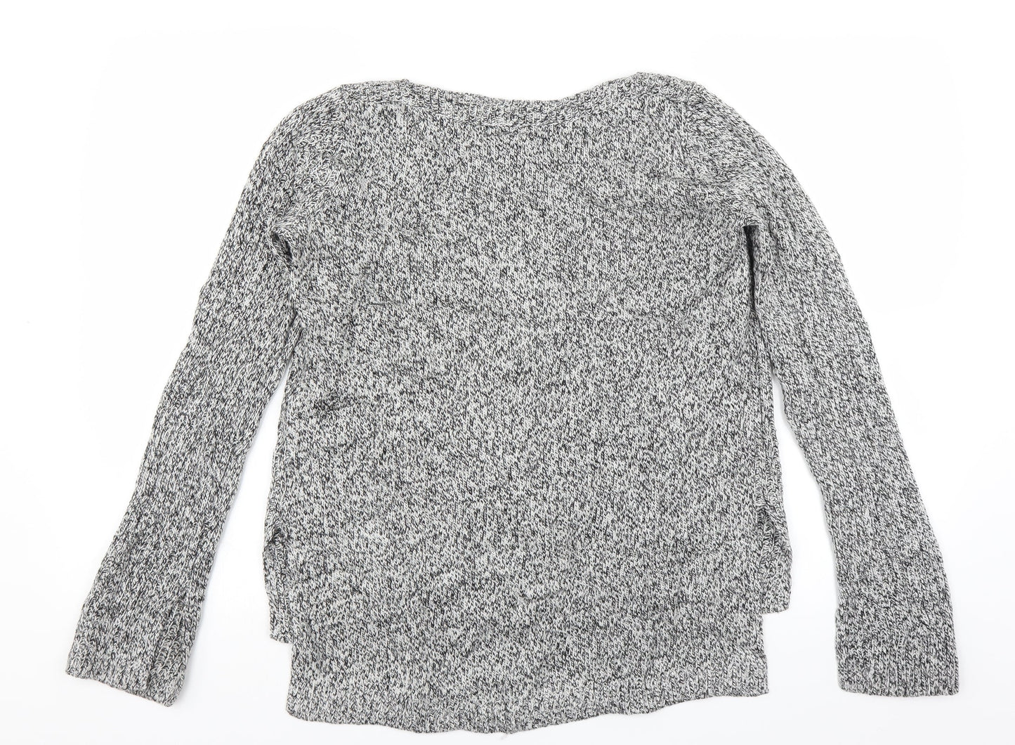H&M Womens Grey   Pullover Jumper Size M