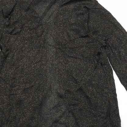Marks and Spencer Womens Green   Cardigan Jumper Size 8  - glittery