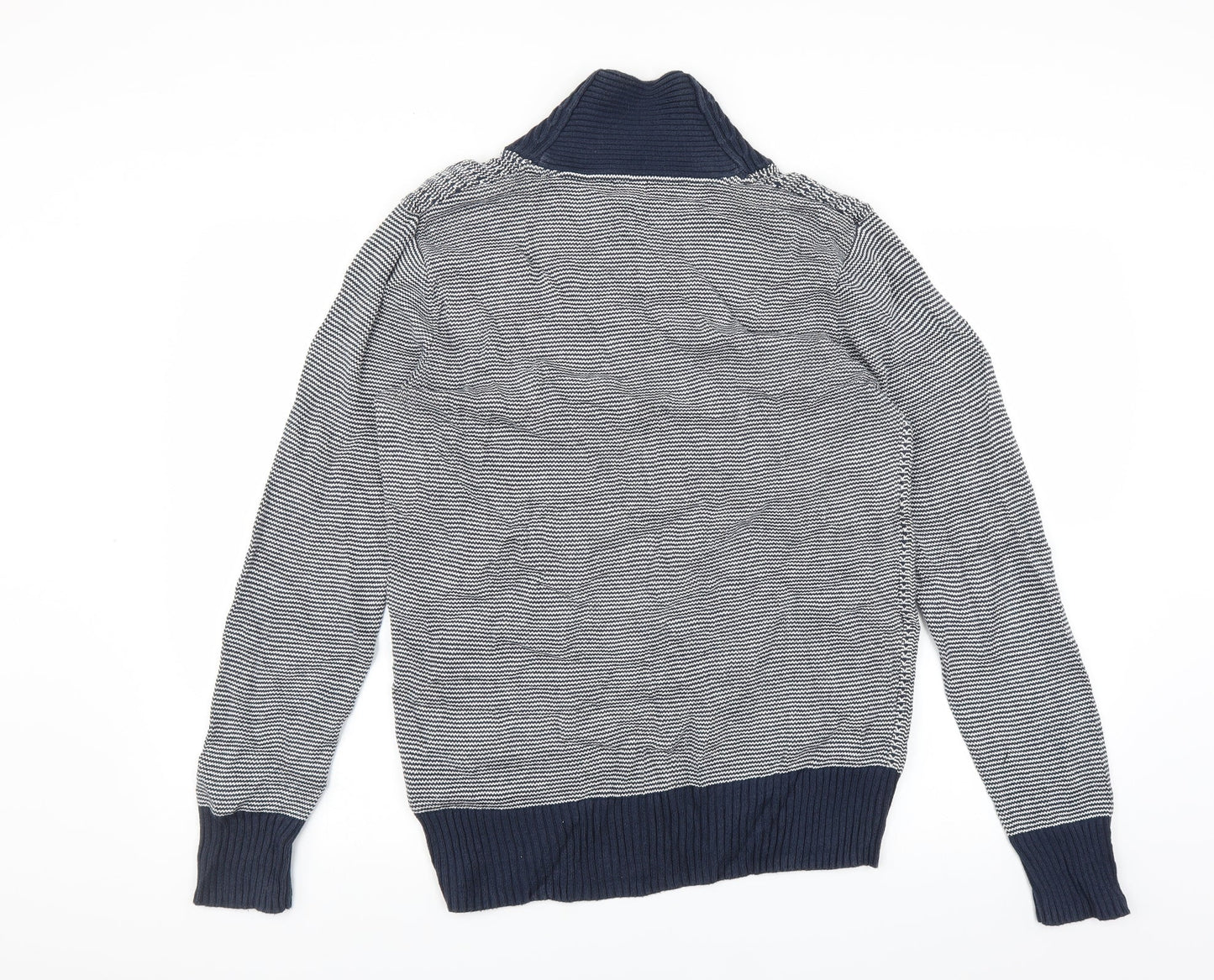 H&M Mens Blue   Pullover Jumper Size M