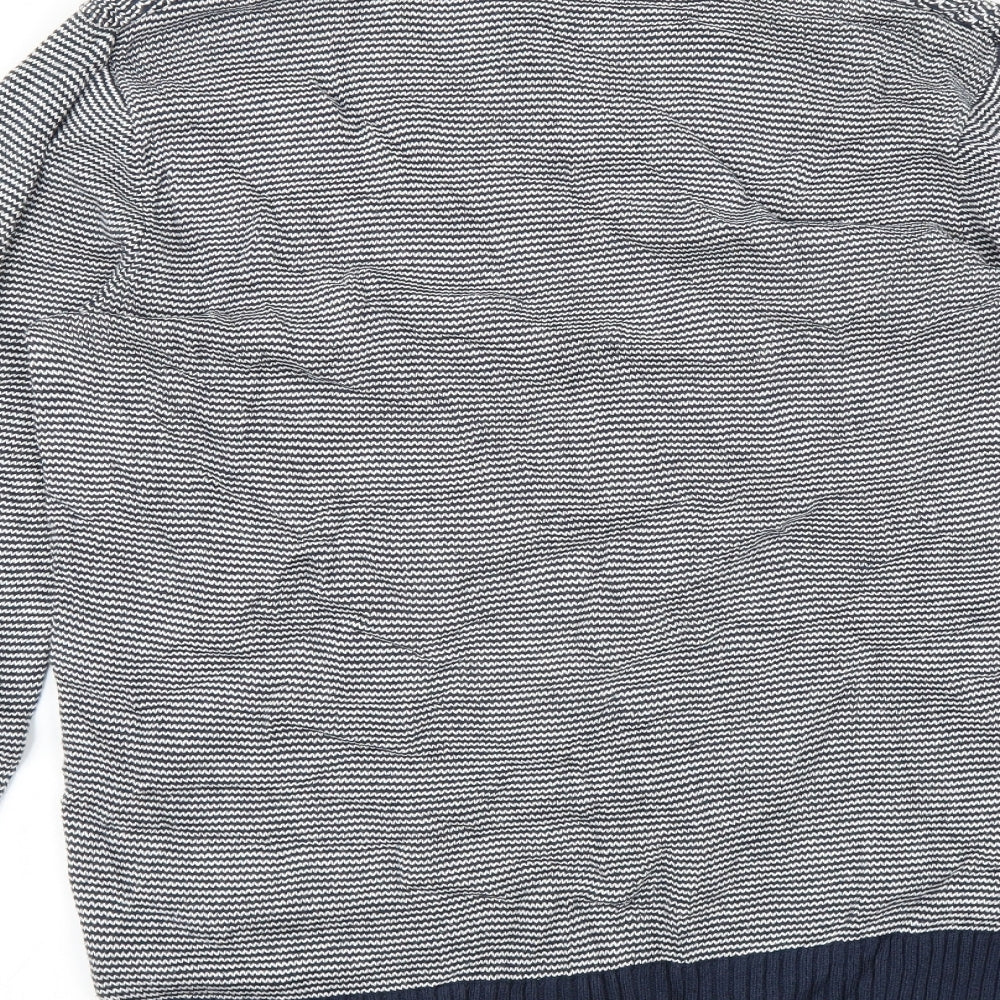 H&M Mens Blue   Pullover Jumper Size M