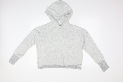 Primark Womens Grey   Pullover Hoodie Size XS