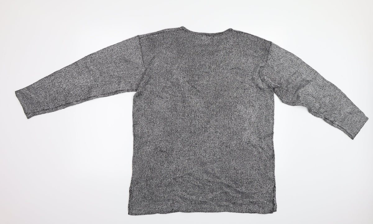 TIGI Exclusive Womens Silver   Pullover Sweatshirt One Size