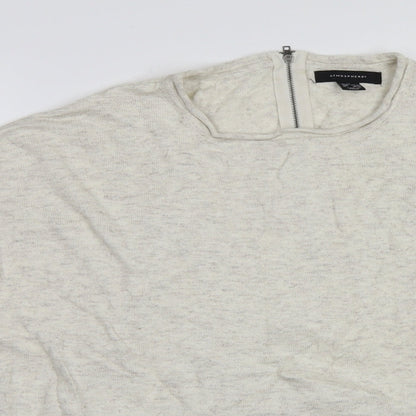Atmosphere Womens Ivory   Pullover Sweatshirt Size 14
