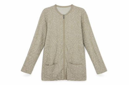 Ellen Reyes Womens Brown Polka Dot  Cardigan Jumper Size S