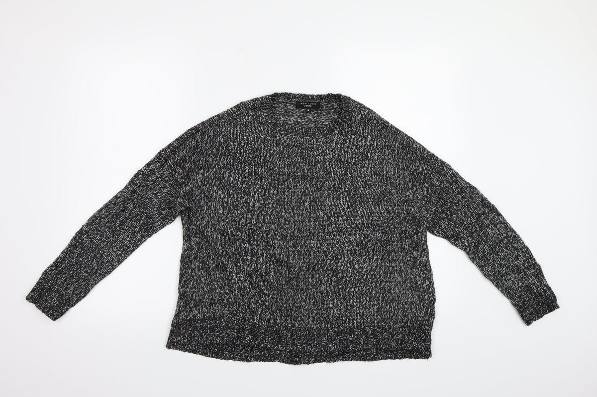 New Look Womens Black   Cape Jumper Size M