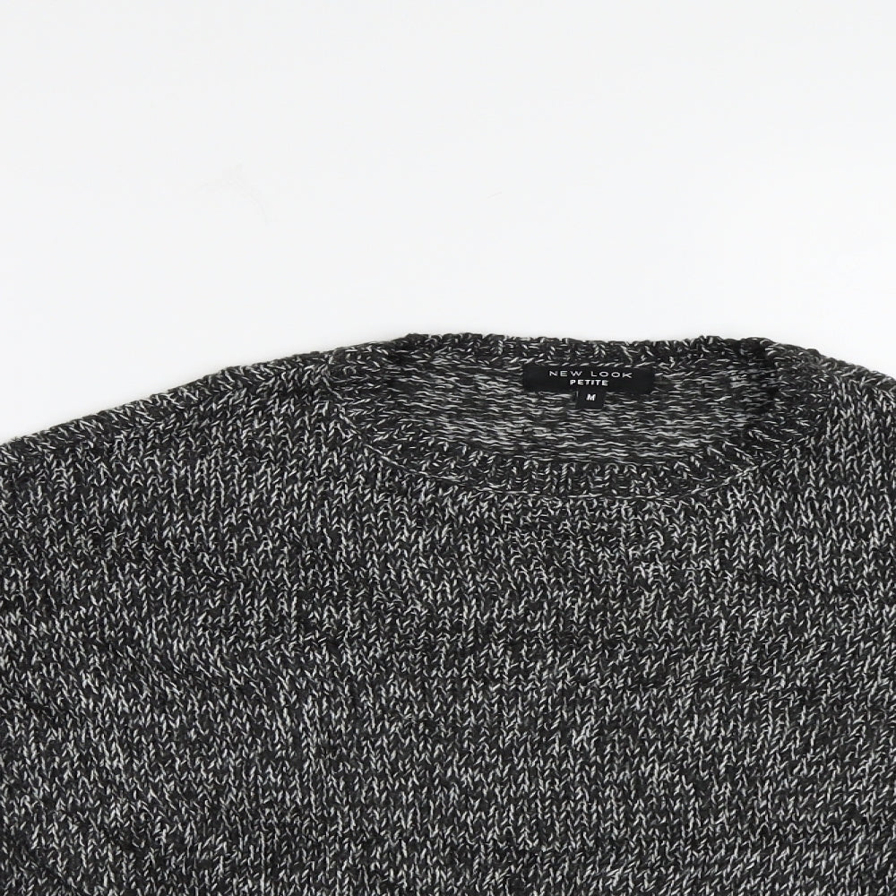 New Look Womens Black   Cape Jumper Size M